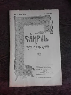 CAMPUL, FOAIE PENTRU SATENI NR.12/1925