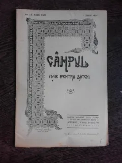 CAMPUL, FOAIE PENTRU SATENI NR.13/1924