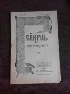 CAMPUL, FOAIE PENTRU SATENI NR.22/1926