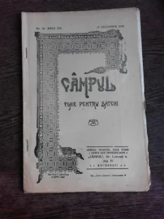 CAMPUL, FOAIE PENTRU SATENI NR.24/1926