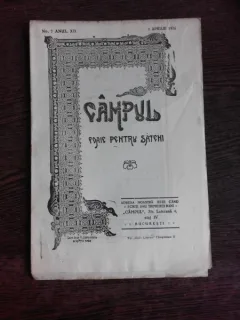 CAMPUL, FOAIE PENTRU SATENI NR.7/1926