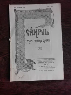 CAMPUL, FOAIE PENTRU SATENI NR.9/1926