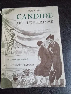 Candide ou l'optimisme - Voltaire  (carte in limba franceza)