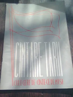 CANTARE TARII, CULEGERE DE CANTECE DE MASA