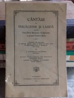 CANTARI DE RUGACIUNE SI LAUDA - I. POPESCU PASAREA