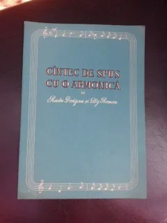 Cantec de spus cu o armonica - Radu Dragan, Elly Roman  (partitura si versuri)