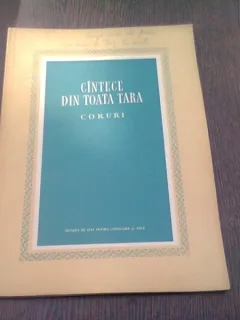 CANTECE DIN TOATA TARA. CORURI