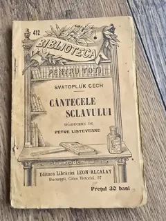 Cantecele sclavului - Svatopluk Cech
