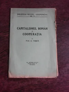 CAPITALISMUL ROMAN SI COOPERATIA - G. TASCA