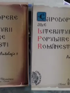 CAPODOPERE ALE LITERATURII POPULARE ROMANESTI - NICOLAE PANEA   2 VOLUME
