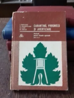 CARANTINA, PROGNOZA SI AVERTIZARE - I. POPESCU   MANUAL PENTRU LICEELE AGRICOLE