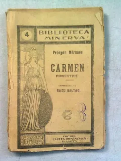 CARMEN - PROSPER MERIMEE   (POVESTIRE)
