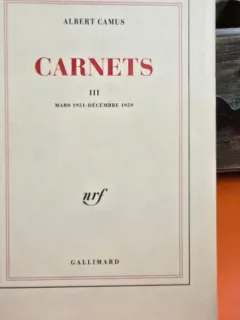 Carnets III mars 1951-decembre 1959 - Camus