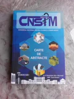 CARTE DE ABSTRACTE, CONGRESUL NATIONAL PENTRU STUDENTI SI TINERI MEDICI