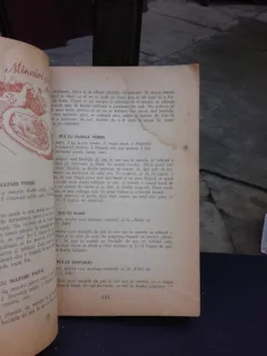 CARTE DE BUCATE , EDITIA A IV - A DE SANDA MARIN , 1959
