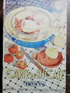 CARTE DE BUCATE - SANDA MARIN 1946