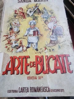 Carte de bucate- Sanda Marin- editia XI-a revazuta, an 1945