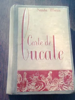CARTE DE BUCATE - SANDA MARIN,1956
