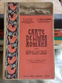 CARTE DE LIMBA ROMANA PENTRU CLASA IV-A - N. CARTOJAN