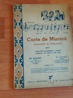 CARTE DE MUZICA-GR. MAGIARI- N. LUNGU