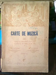 CARTE DE MUZICA PENTRU CLASA V-A SECUNDARA A TUTUROR SCOALELOR DE BAIETI SI DE FETE - GR. MAGIARI