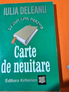 Carte de neuitare - Iulia Deleanu