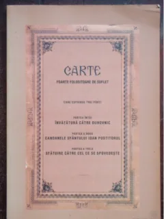 CARTE FOARTE FOLOSITOARE DE SUFLET