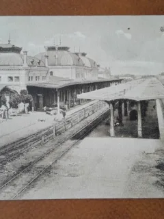 Carte poistala, Ploiesti Gara de sud, 1925