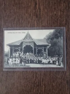 Carte Postal - Saliste. Pavilionul de joc din Gales