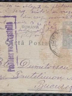 Carte Postala, 1918
