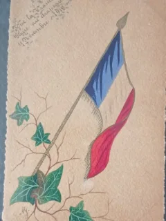 Carte postala, 1918