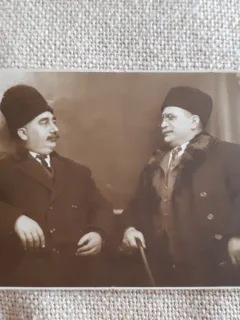 CARTE POSTALA 1926 REALIZATA LA ATELIERUL FOTO AL FRATILOR N SI C CRISTEA, BUCURESTI, NECIRCULATA