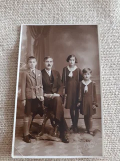 CARTE POSTALA 1932, SEPIA, NECIRCULATA