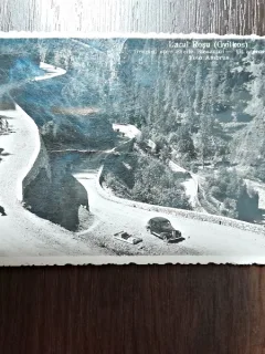 Carte postala, 1938, Lacul Rosu, circulata