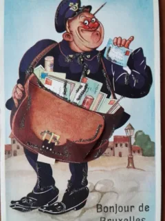 Carte postala, 1958