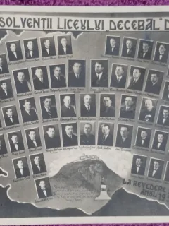 Carte Postala, Absolventii Liceului Decebal Deva, 1939-1940