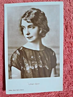 Carte postala, actrita americana Lillian Gish  (1893-1993)