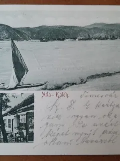 Carte postala, Ada-Kaleh, inceput de secol XX