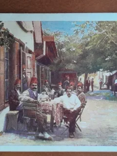 Carte postala, Ada-Kaleh, perioada interbelica