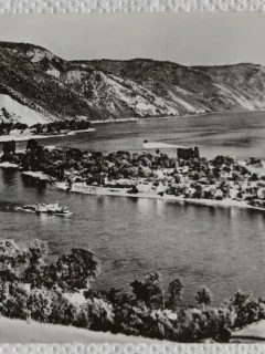 Carte Postala, Ada-Kaleh vedere panoramica, 1963