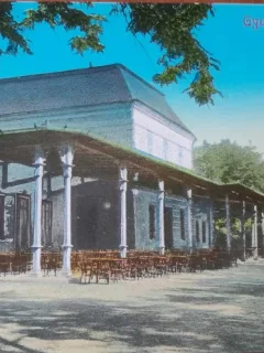 Carte postala, Alba Iulia, Chiosc/terasa, perioada interbelica