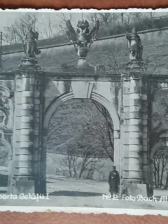 Carte postala, Alba Iulia, Poarta Cetatii I, 1940