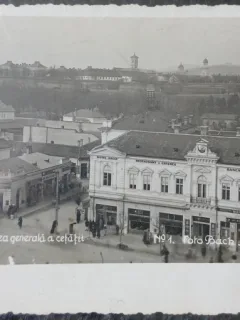 Carte postala, Alba Iulia, vedere generala a cetatii, 1921