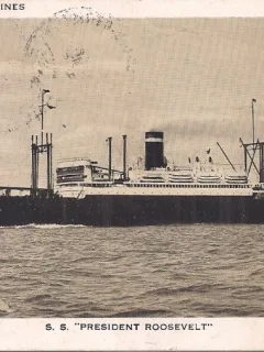 Carte postala americana circulata in octombdie 1925