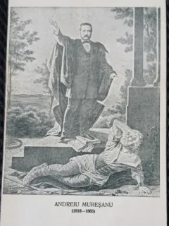 Carte postala, Andreiu Muresanu (1816-1863), 1942