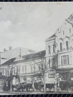 Carte postala, Arad, Clădirea Lloyd, perioada interbelica