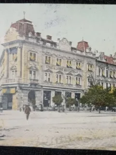 Carte Postala, Arad, Hotelul Central, 1919