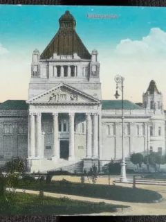 Carte postala, Arad Palatul Culturii, perioada interbelica