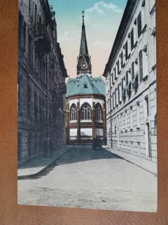 Carte postala, Arad Piața Luther Marton