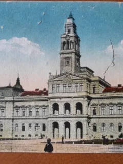 Carte postala, Arad Primaria, 1947